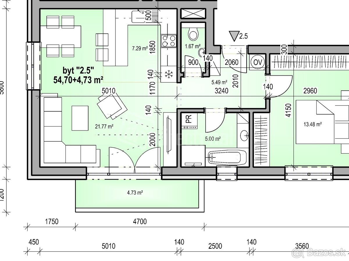 Vianočná AKCIA Novostavba bytový dom KRUHÁČ, 2 izb… - 8