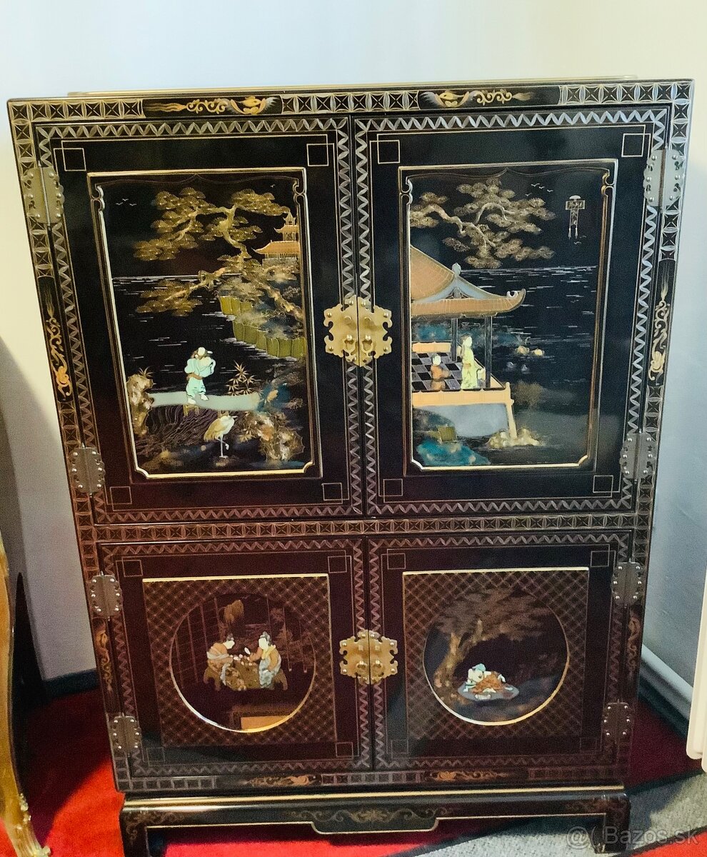 Starožitná Čínská Komoda - 8