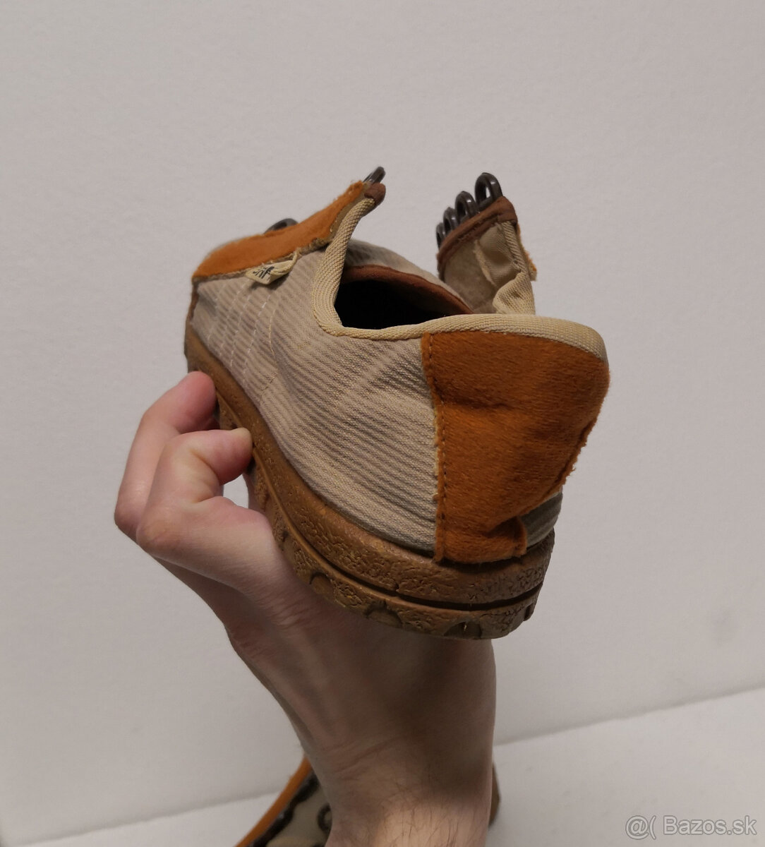 Starožitné Československe topánky Safari - 8