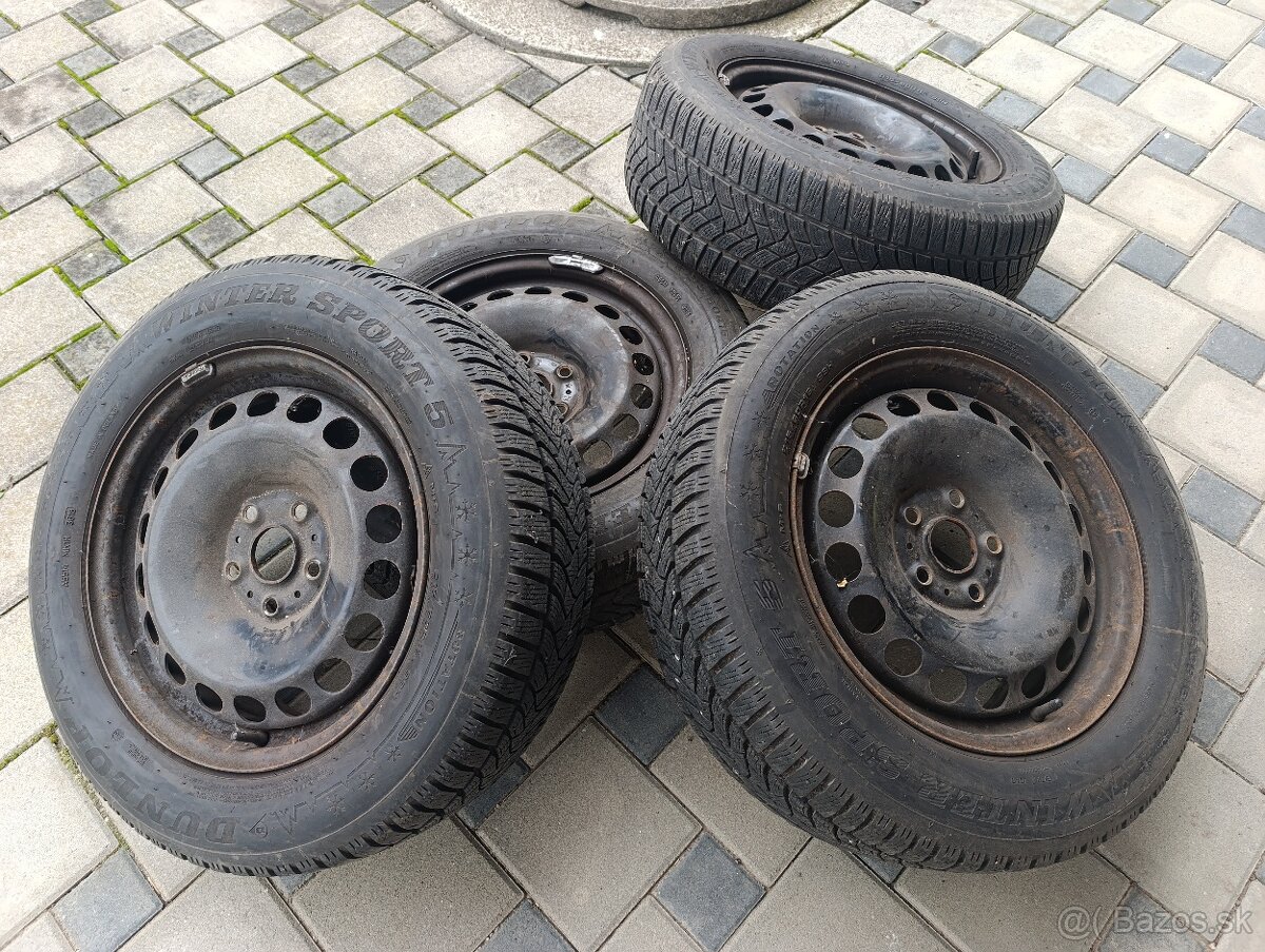 Zimné pneumatiky 215/60 R16 na diskoch 5x112 R16 - 8