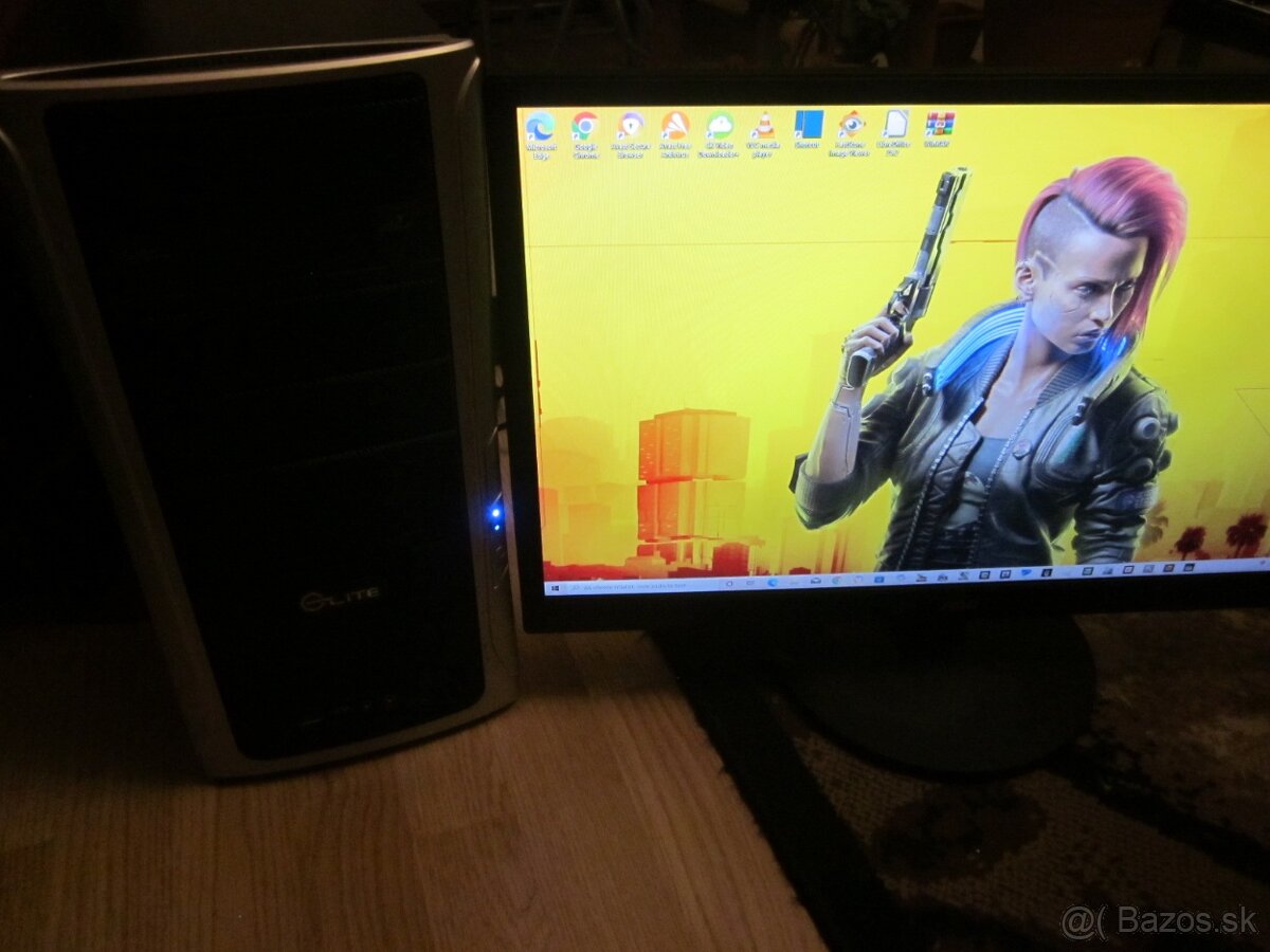 HERNÉ PC i5,16 GB,128GB,500GB,RX-580 8GB - 8