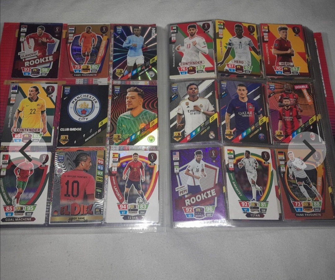 Futbalové karty+real madrid dres - 8