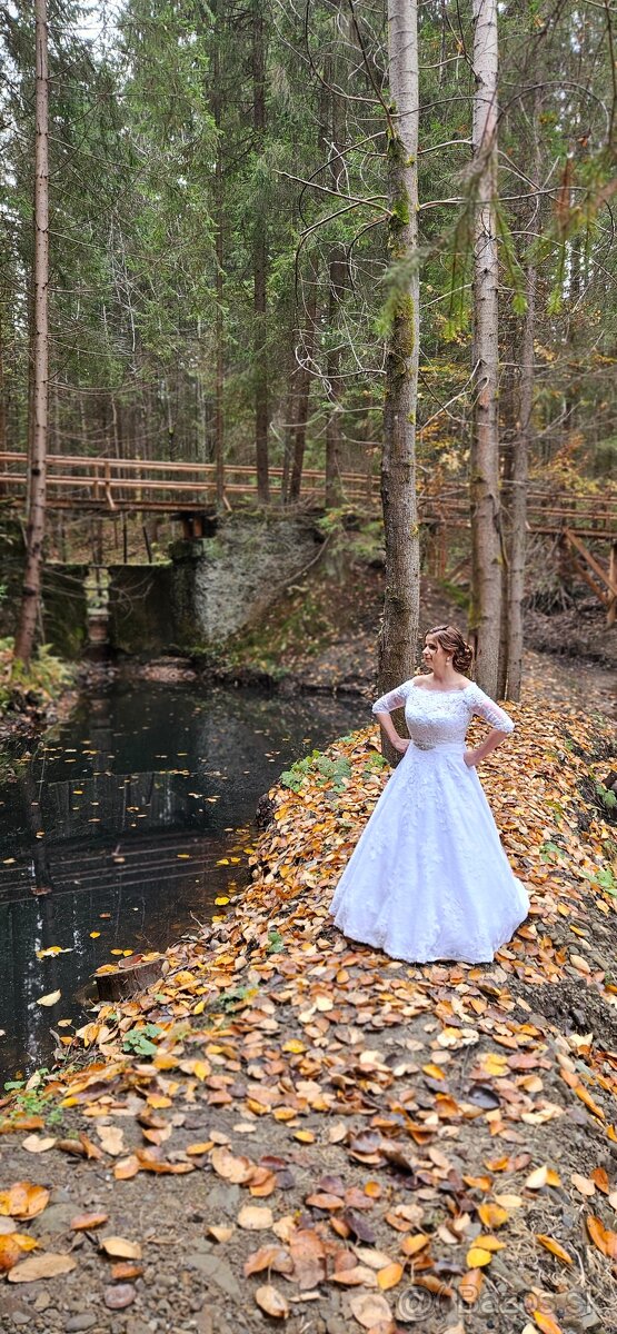 Predám svadobné šaty - 8