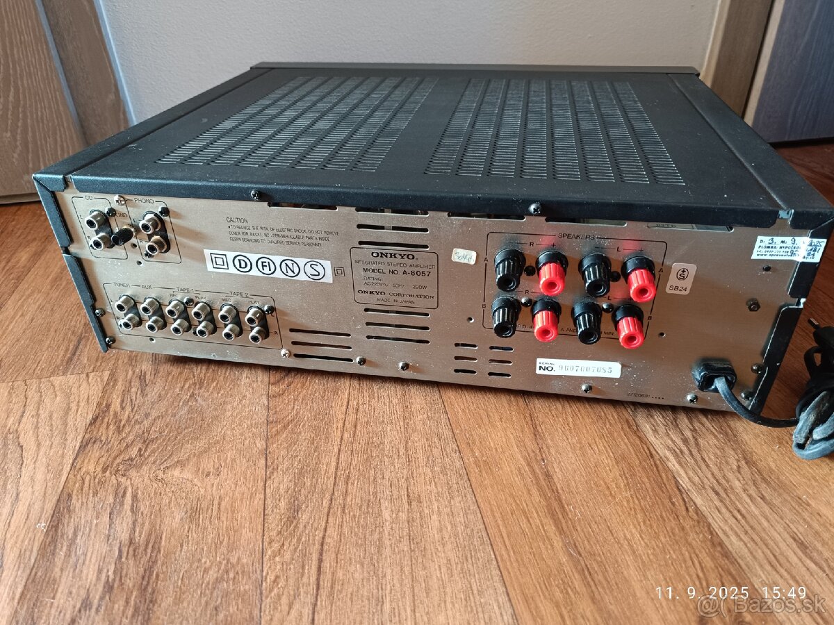 ONKYO A-8057... záruka do 3.12.2025 - 8