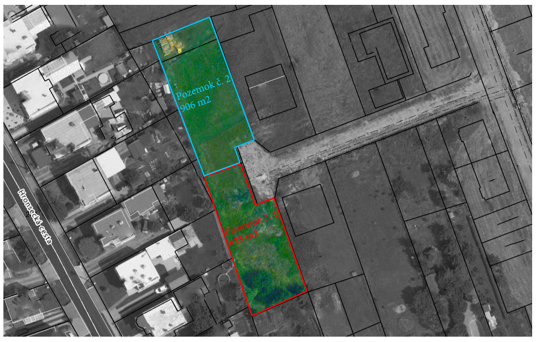 SLNEČNÝ STAVEBNÝ POZEMOK / HRONSEK / ROVINA/ 825 m2 / DOHODA - 8