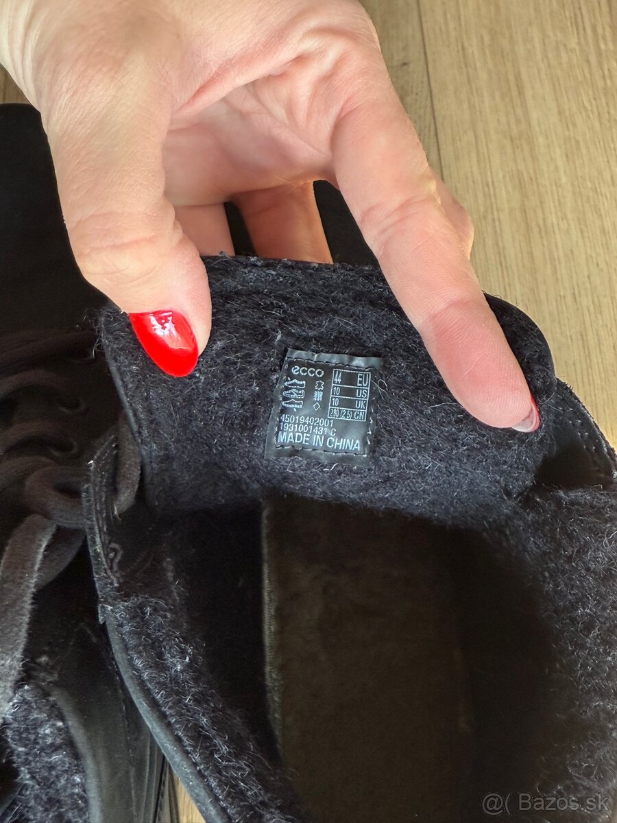 Ecco panska zimna obuv - 8