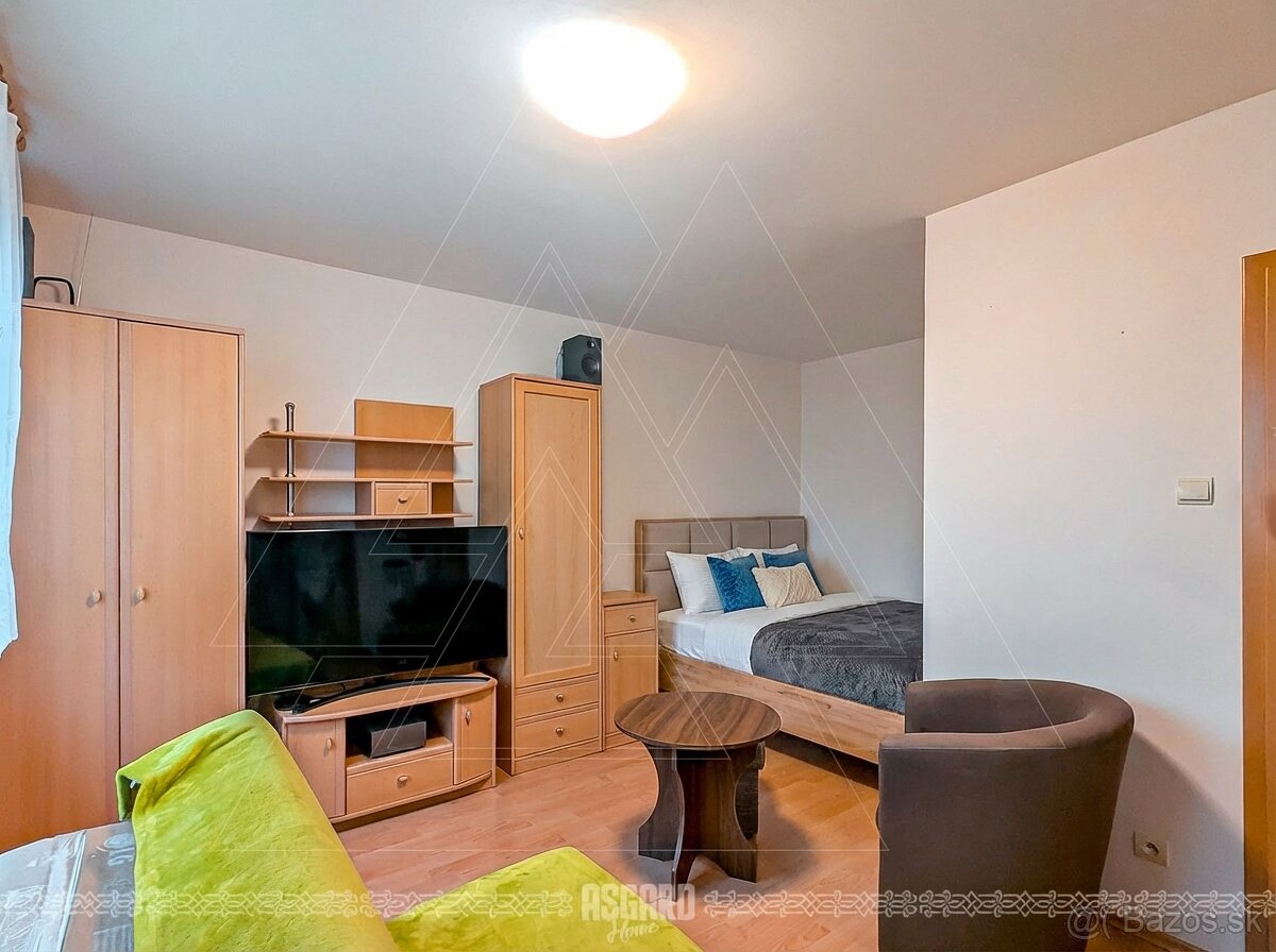 Zariadený 1-izbový byt s výťahom v tichej štvrti - 8