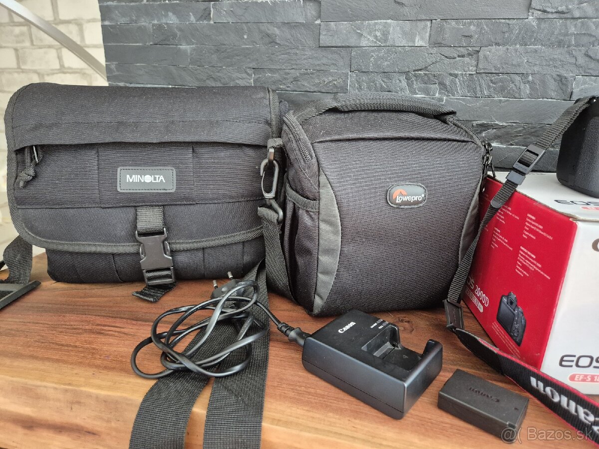 Fotoaparát Canon s príslušenstvom - 8