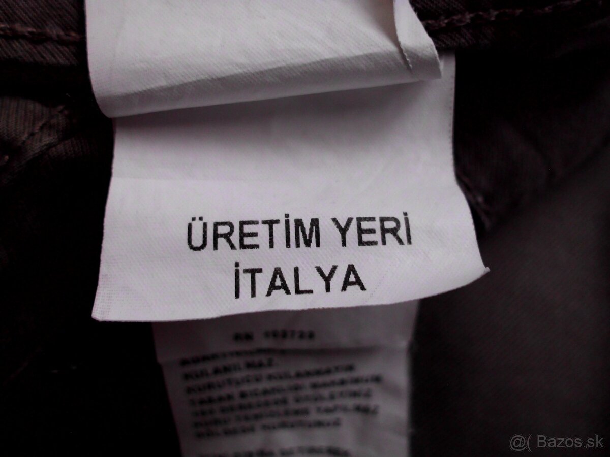 Armani pánske rifl. nohavice s elastanom XL 38/34 - 8