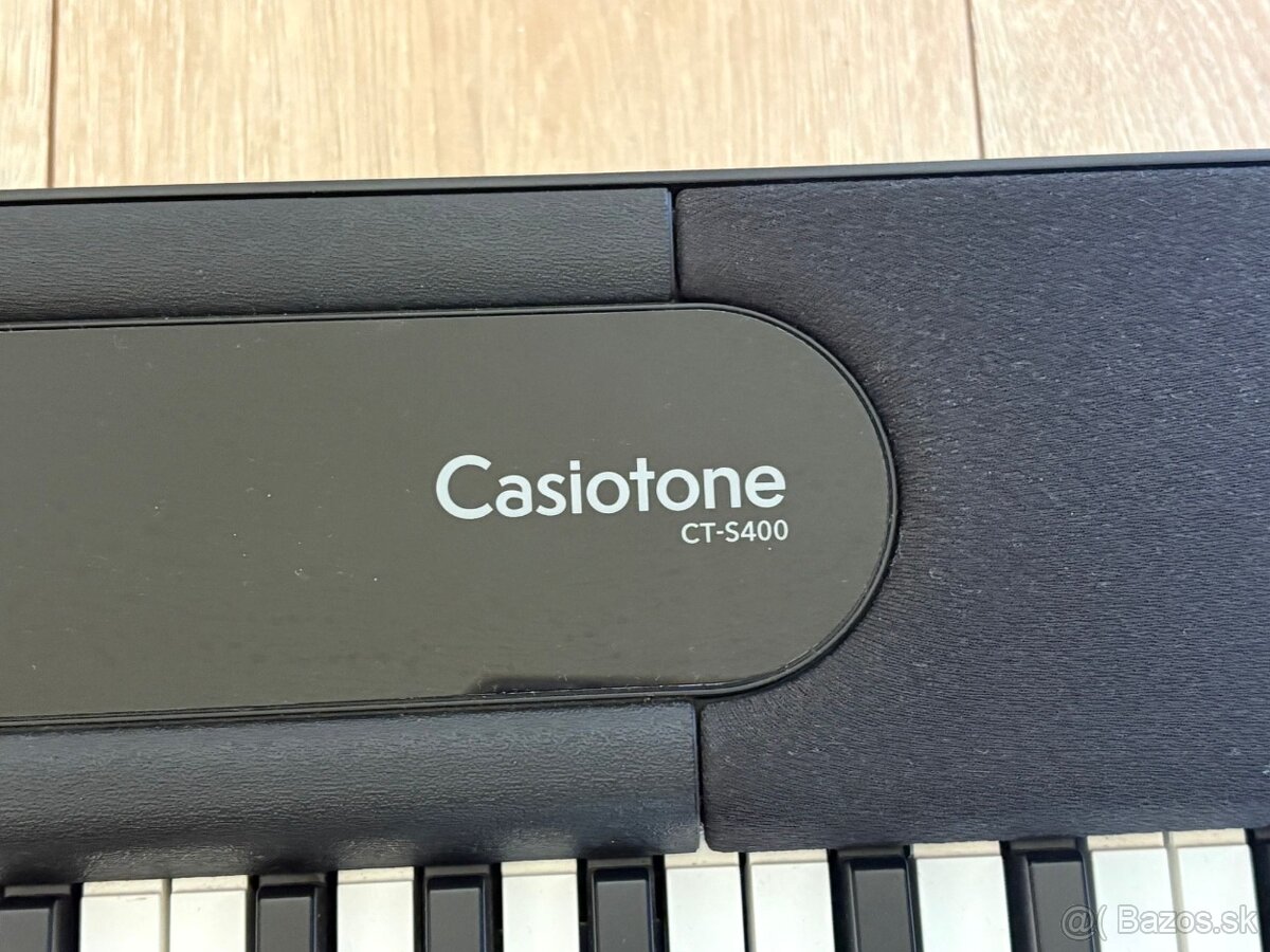 Casio CT-S400 Keyboard s dynamikou - 8