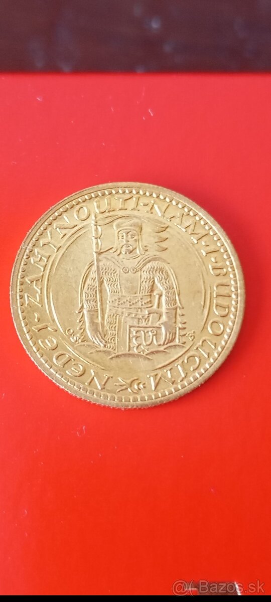 SVATOVÁCLAVSKÝ DUKÁT 1929, KRÁSNÝ STAV - 8