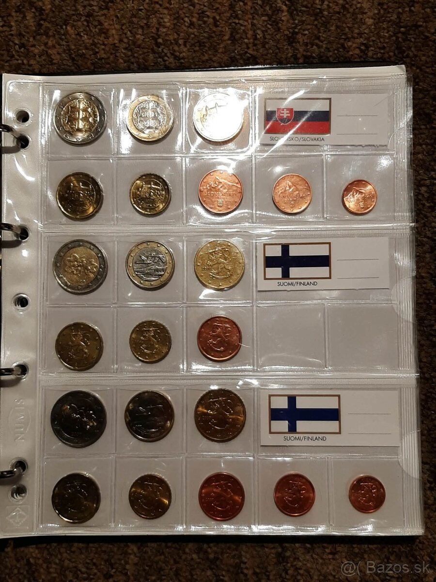 Zbierka obehových euromincí - 8