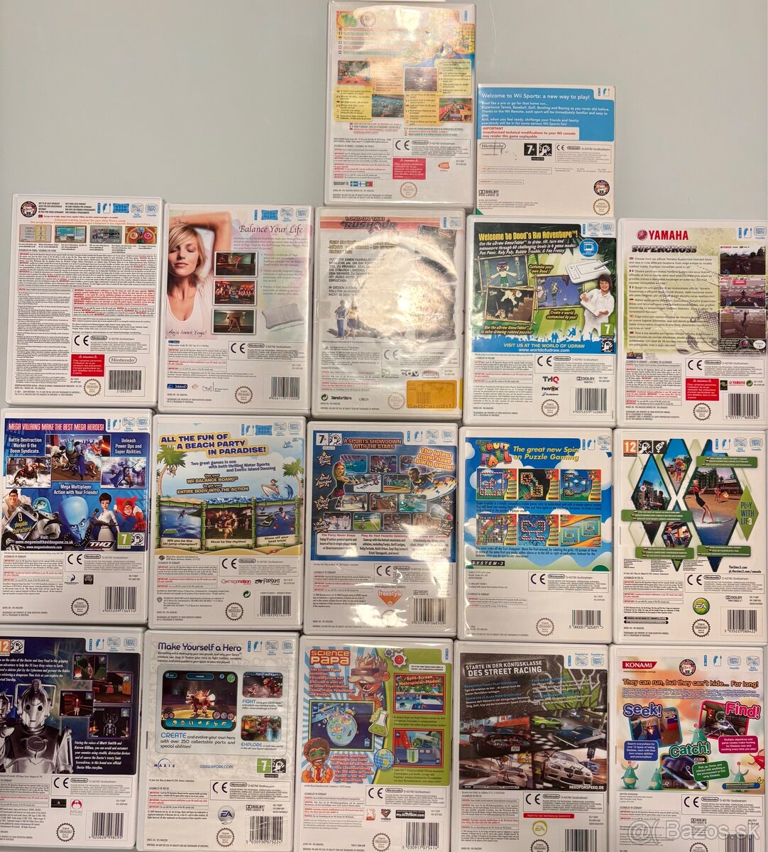 Predám zberateľský kúsok Nintendo Wii – kompletný set + hry - 8