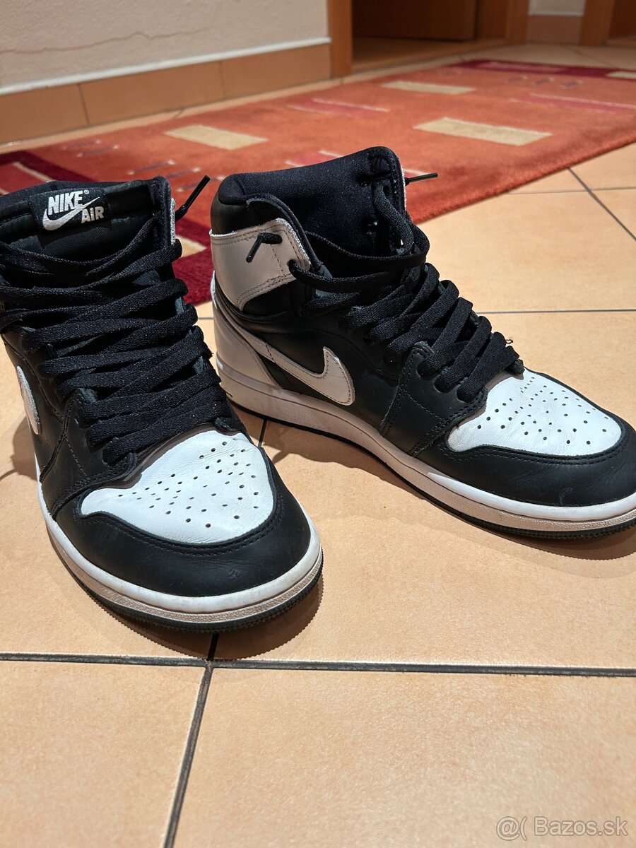JORDAN 1 RETRO HIGH OG "BLACK WHITE" - 8