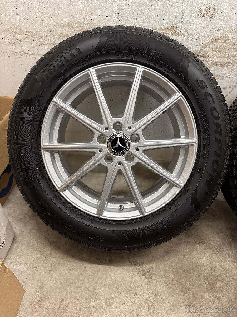 Nepoužitá zimná sada 5x112 R18 , 235/60/18 Mercedes Benz GLE - 8