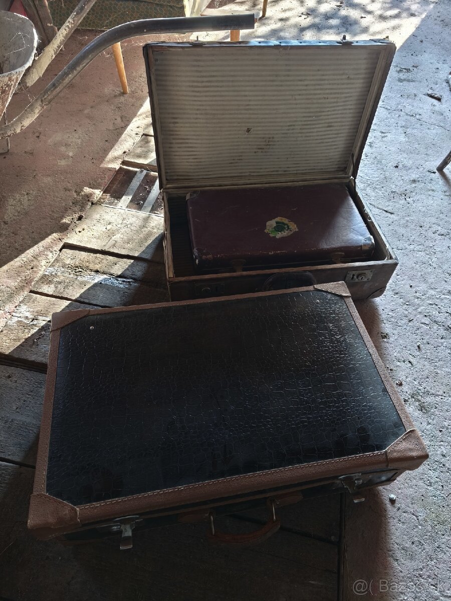 Starozitne kufre - 4 ks - 8