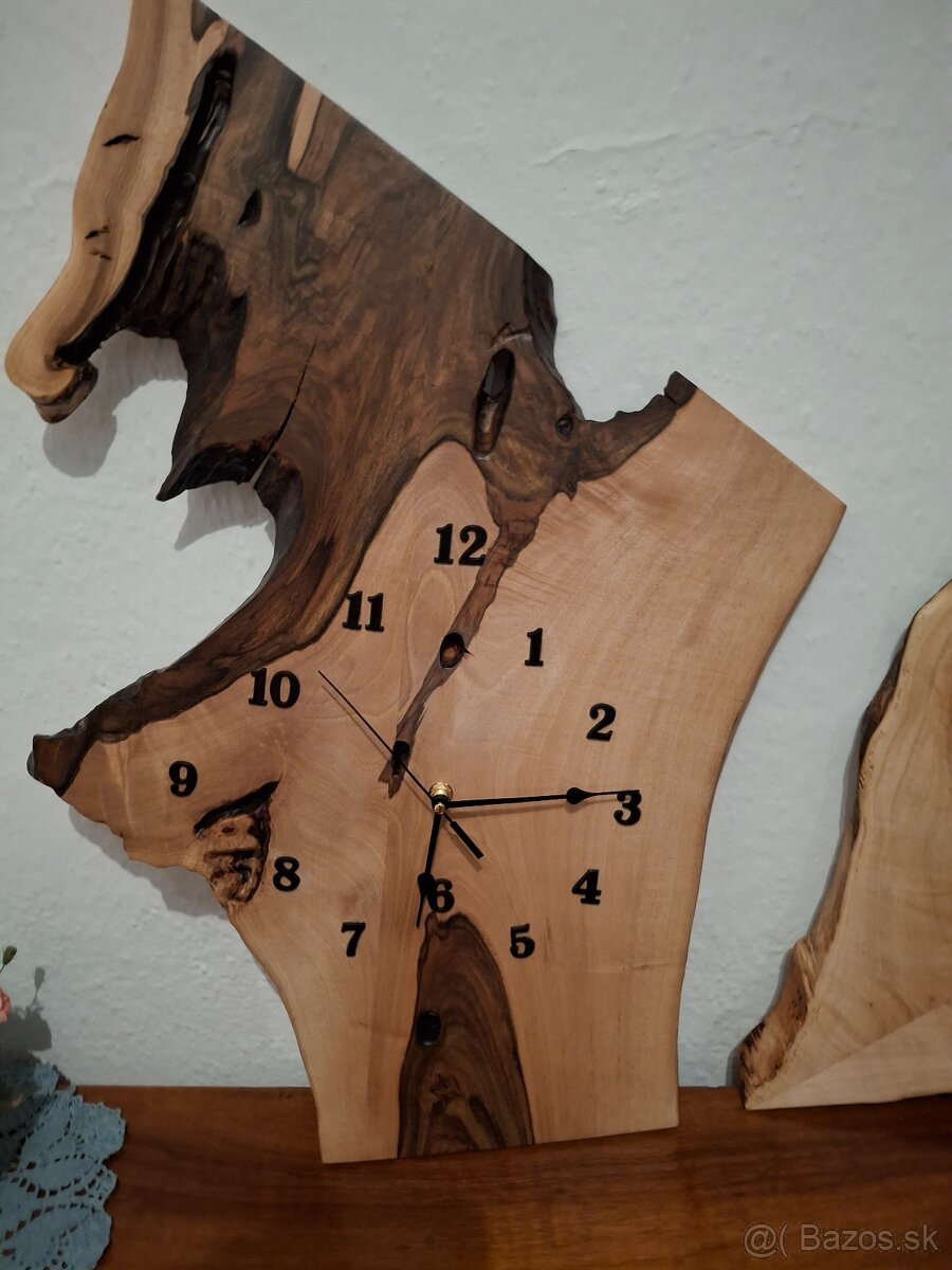 Predám nástenné hodiny z dreva - 8
