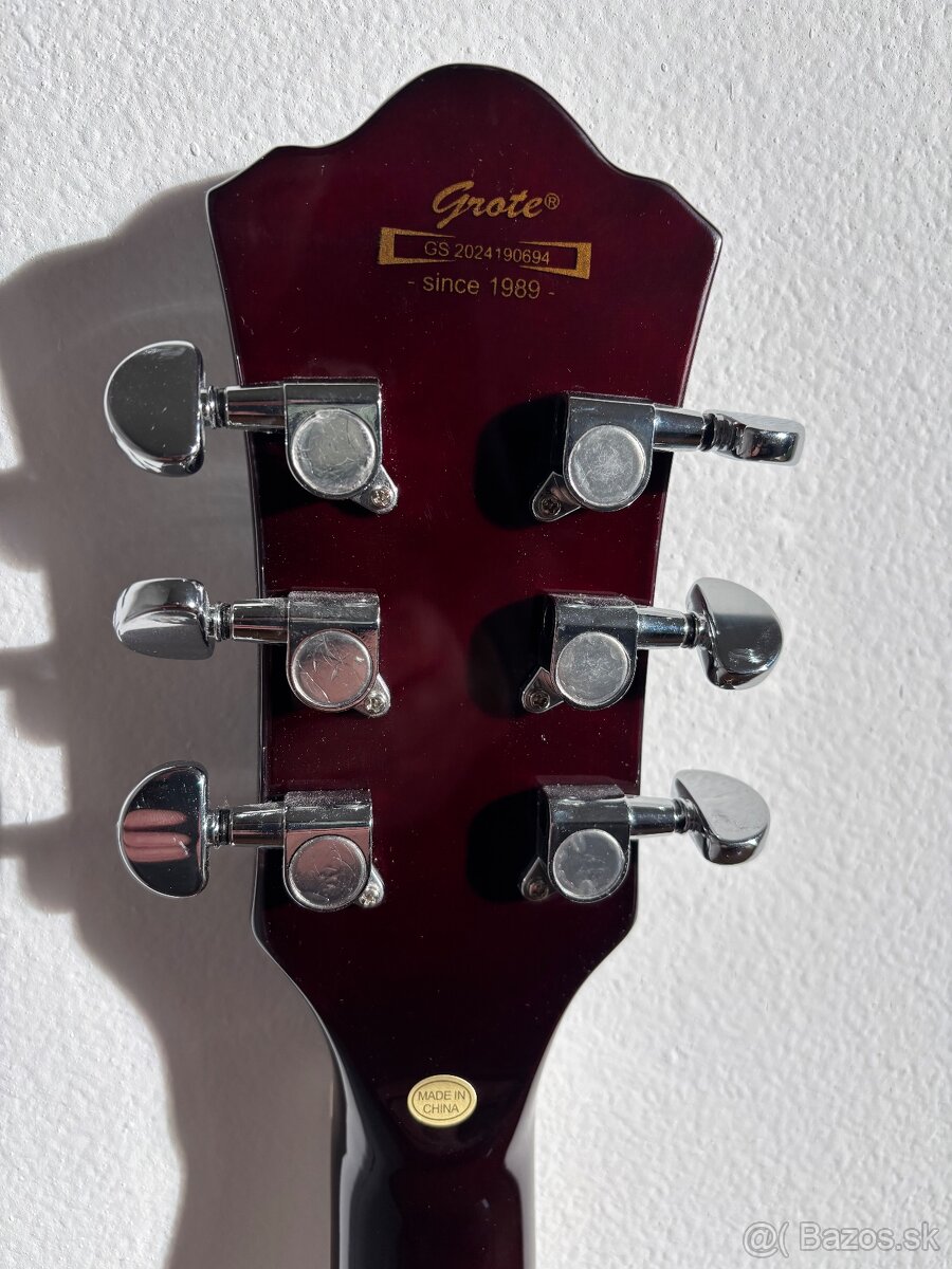 ✅Semiakustická elektrická gitara Grote✅ - 8