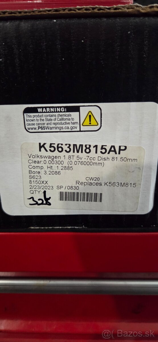 1.8t wiseco pistons - 8