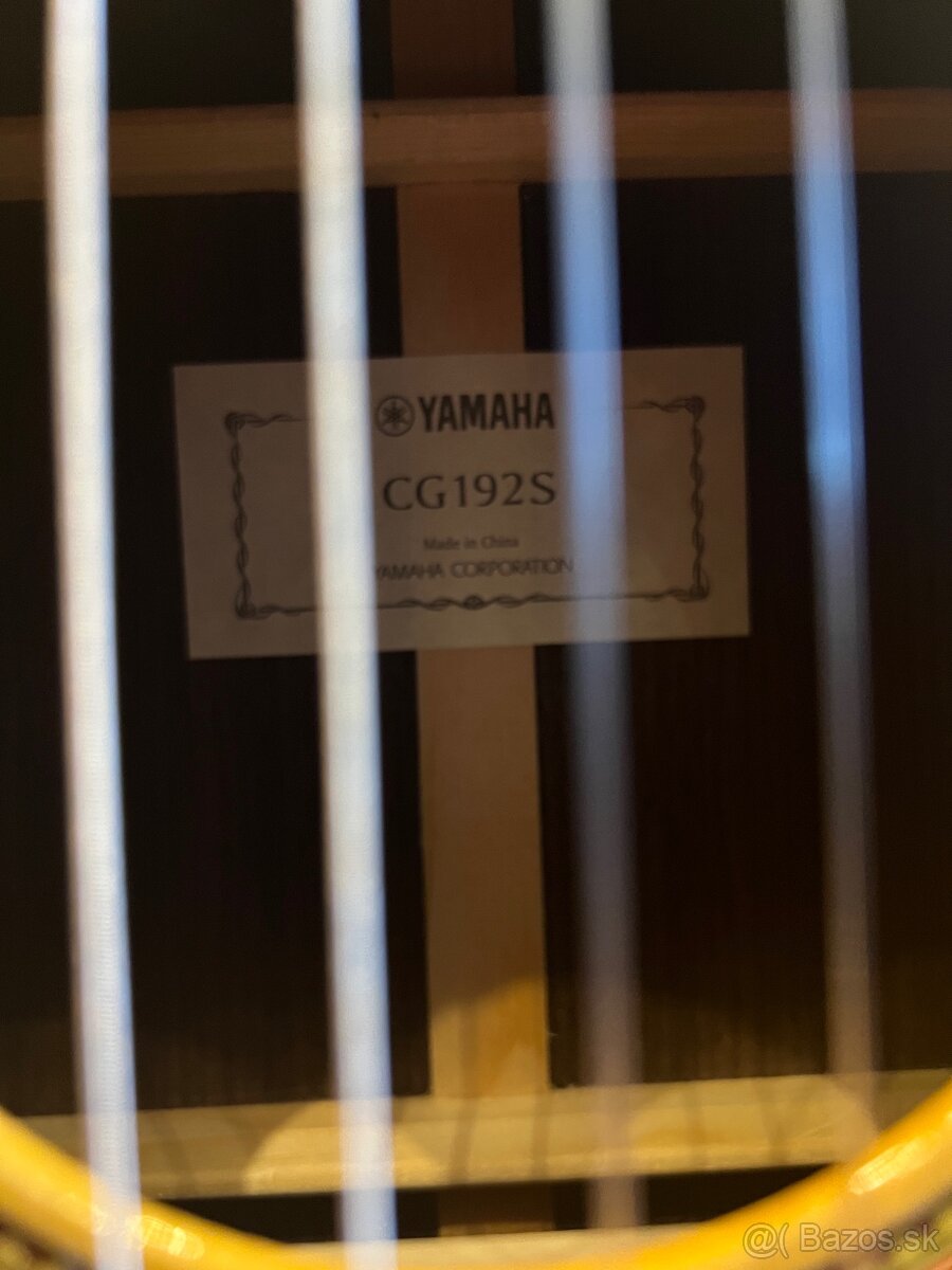 Klasická gitara Yamaha CG192s - 8