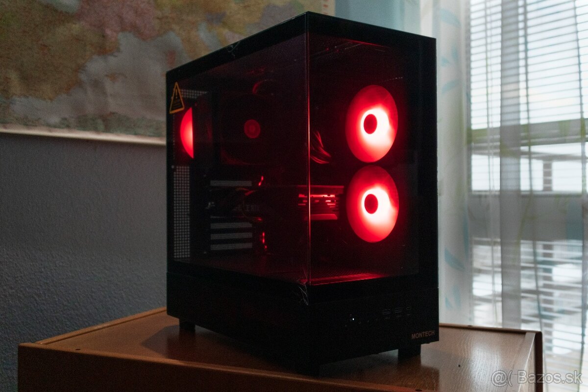 Herný PC - R7 5800X/RTX 3080 10GB/32GB/1000GB/Monitor - 8