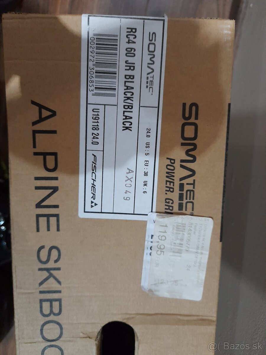 Lyže elan 130cm+ Lyžiarky velkosť 38 - 8