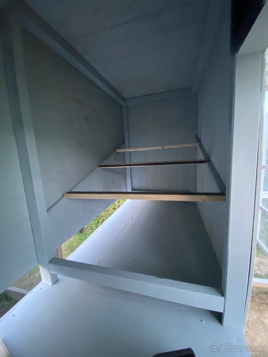 Kurnik/ Voliera 2,5 x 2,5 m - 8