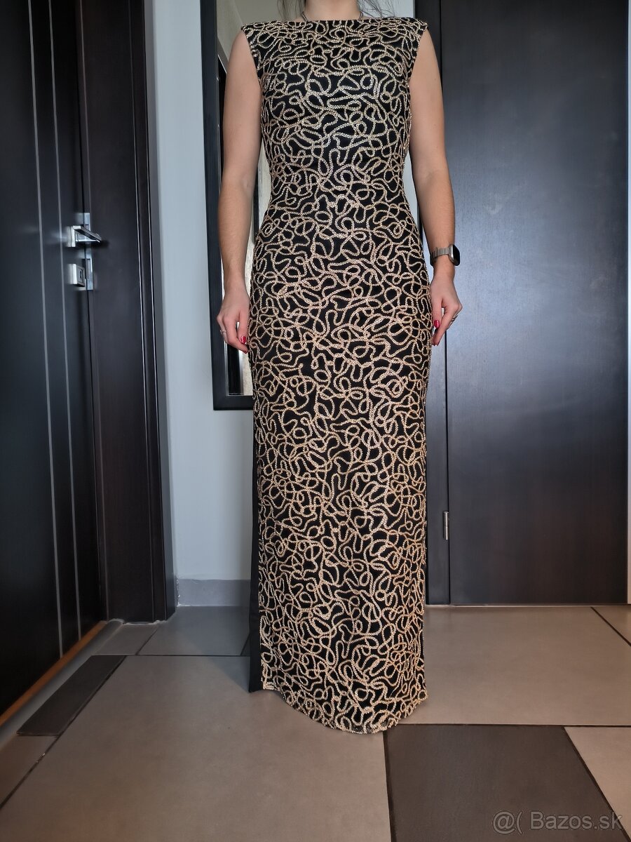 Spoločenské šaty + kabelka - 8