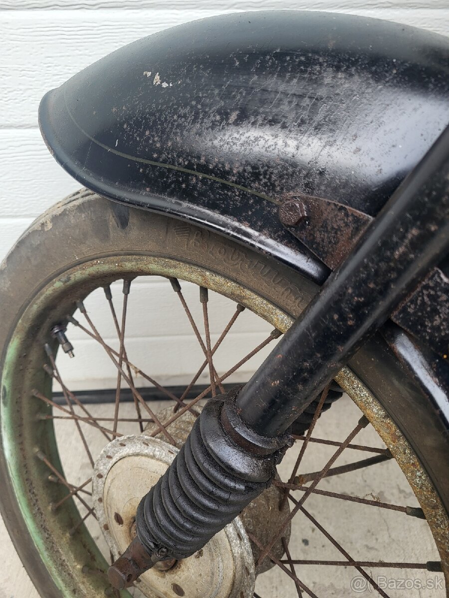 Jawa pionier typ 555 original čierna r.v 1962 - 8