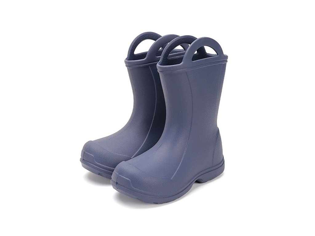 Detské zateplené gumáky DD Step – modré - 8