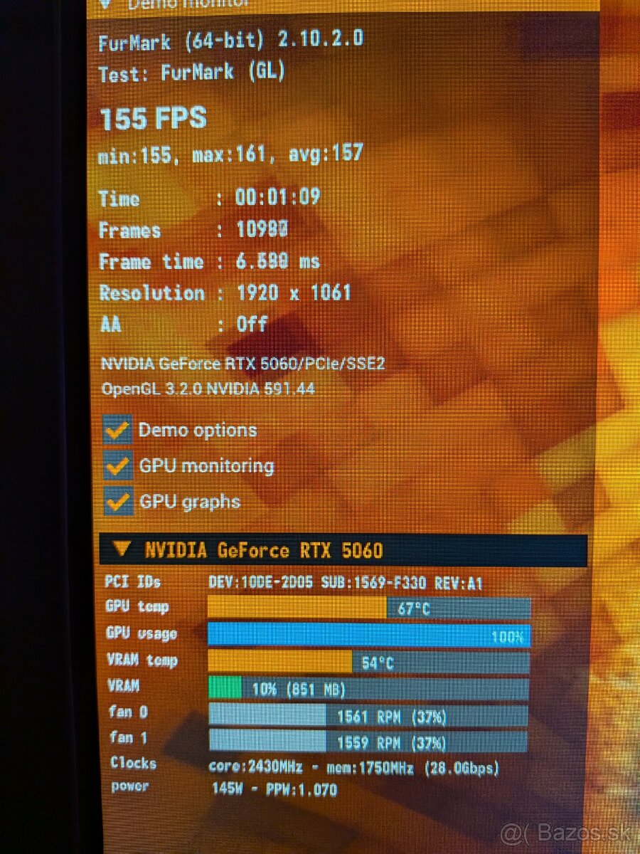 Nový herný PC i7-12700KF / RTX 5060 / 16GB - 8