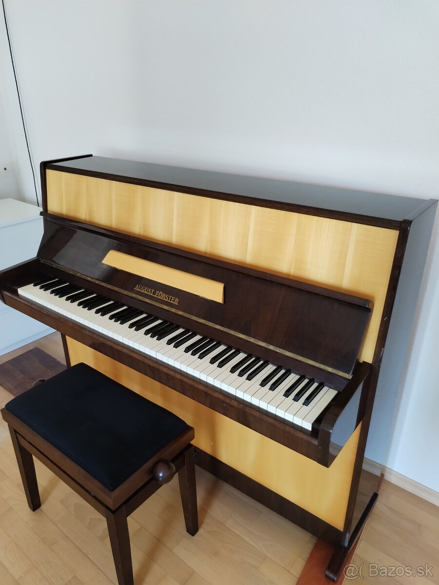 Klavír - August Förster - 8
