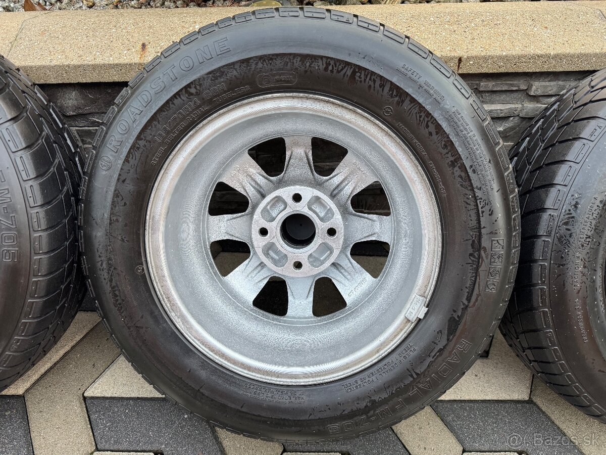 Originálne Kollesa Porsche 924 R14 6Jx14 H2 185/70 R14 88H - 8