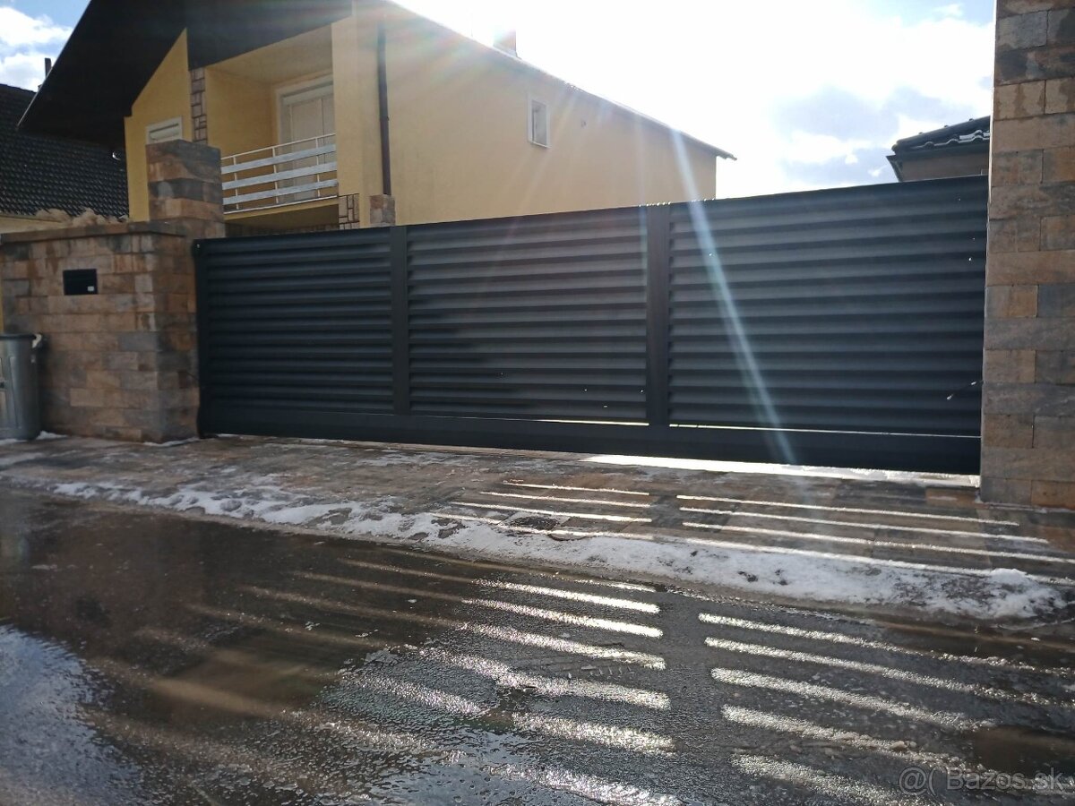 Hliníkové oplotenie - 8