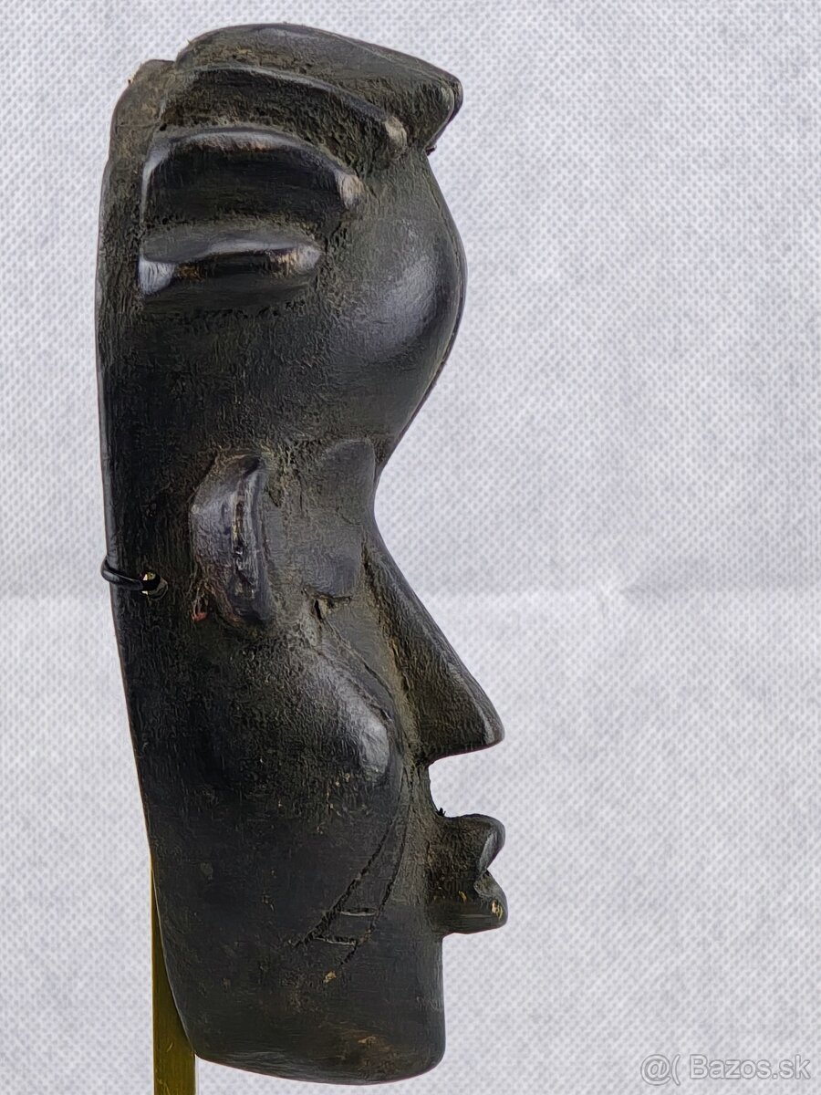 Autentická Bassa obradná maska (Liberia / Côte d’Ivoire) - 8