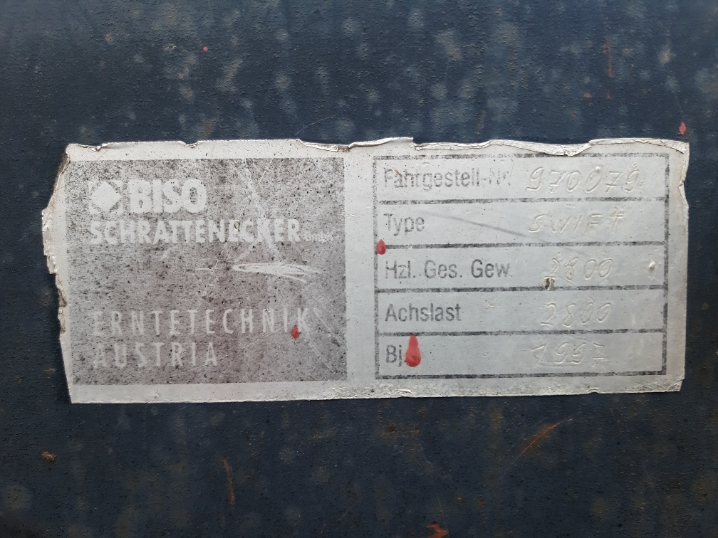 Vozík na kombajnovú lištu - 8