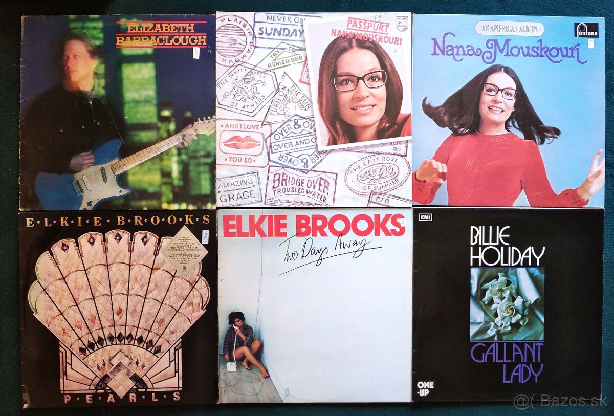 Gramofonové platne LP 4 - 8