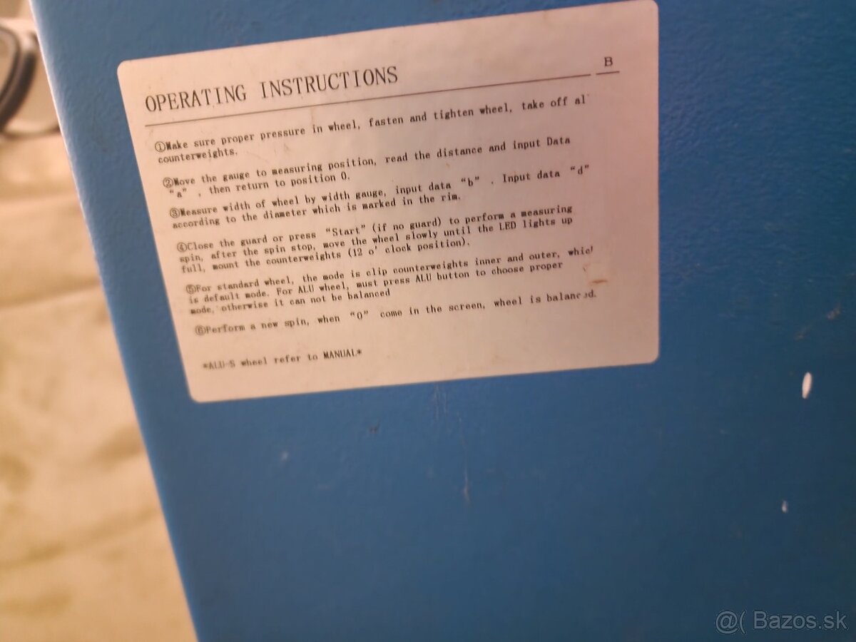 Vyvažovačka prezúvačka - 8