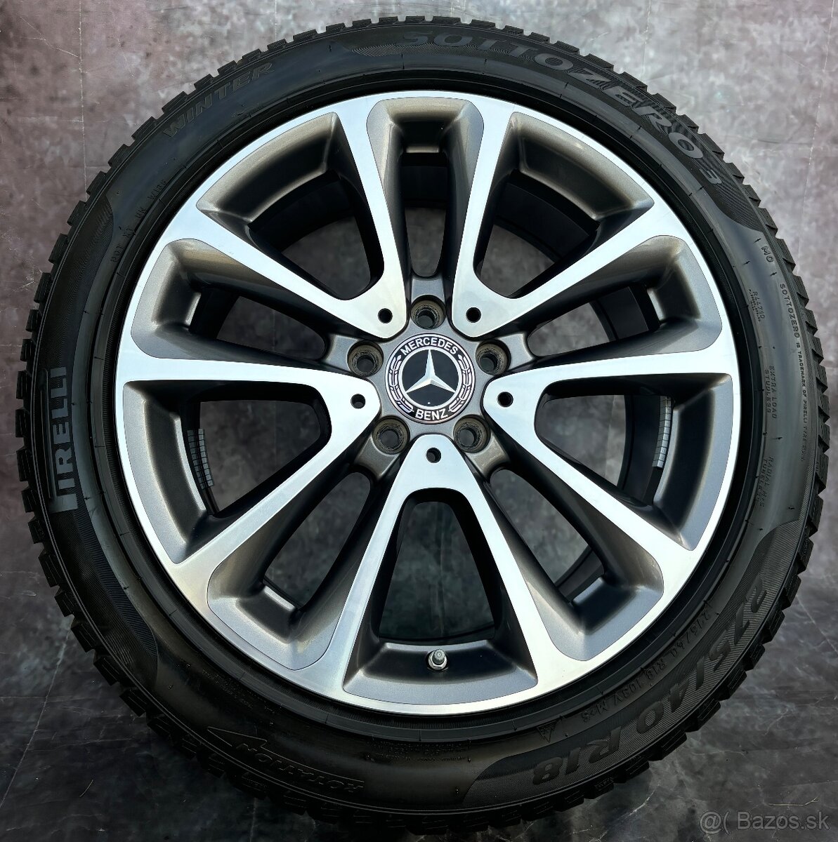 Zimní orig sada Mercedes Třídy E213 2 rozměr top pneu - 8