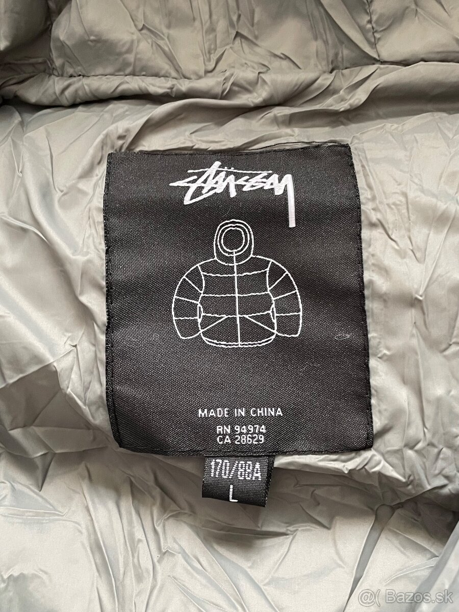 Stüssy čierna zimná bunda - L - 8
