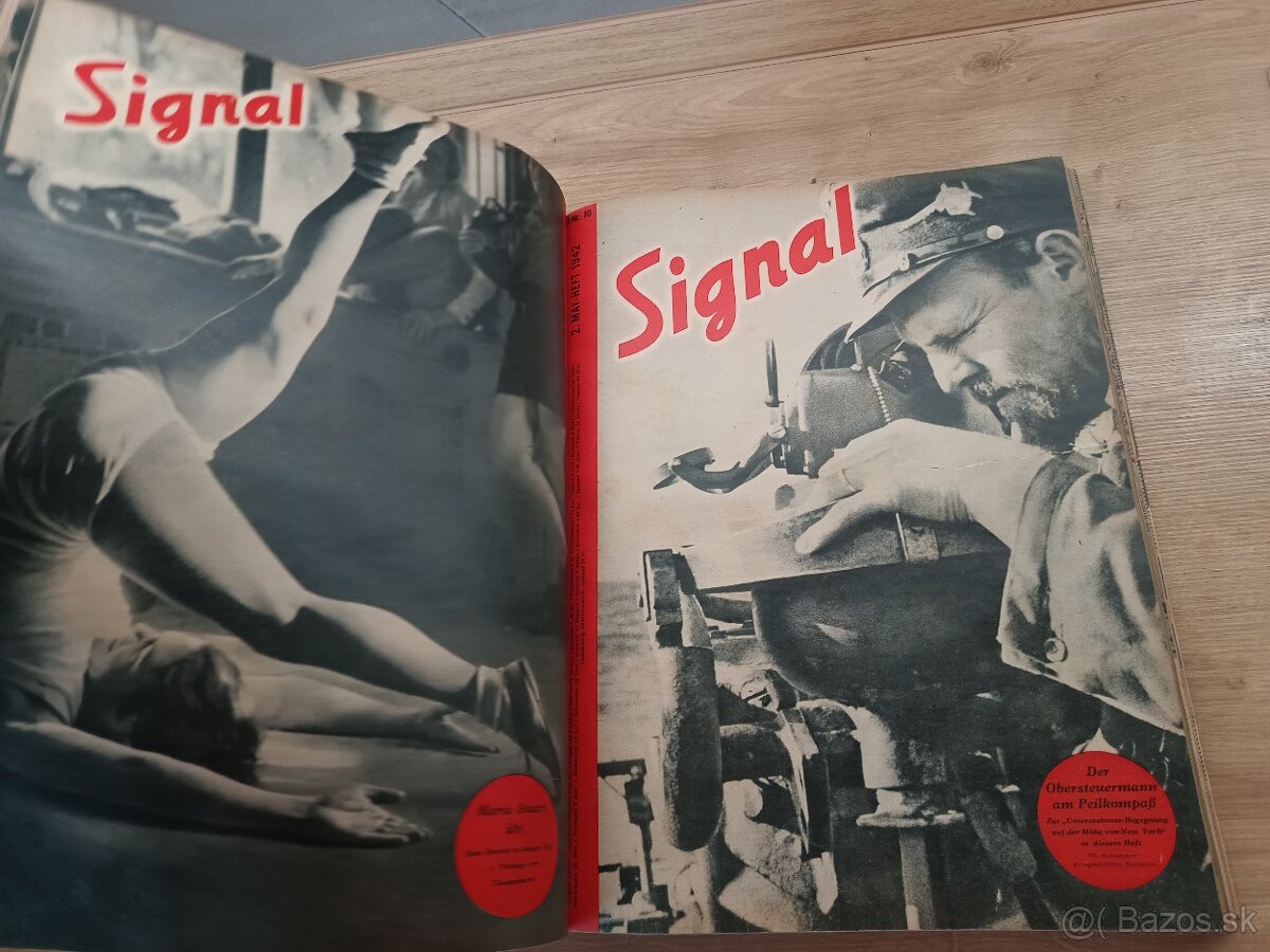 nemecký vojnový SIGNAL 1942 čísla 1-15 - 8