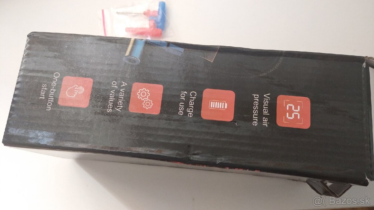 Bezdrôtový akumulátorový kompresor s USB-C nabíjaním - 8