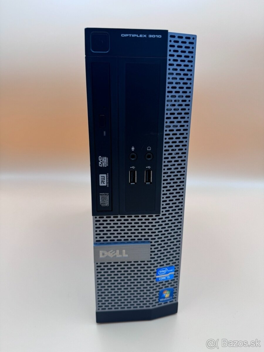 Počítač Dell 3010.Intel i5-3470 4x3,20GHz.8gb ram.SSD 256G - 8