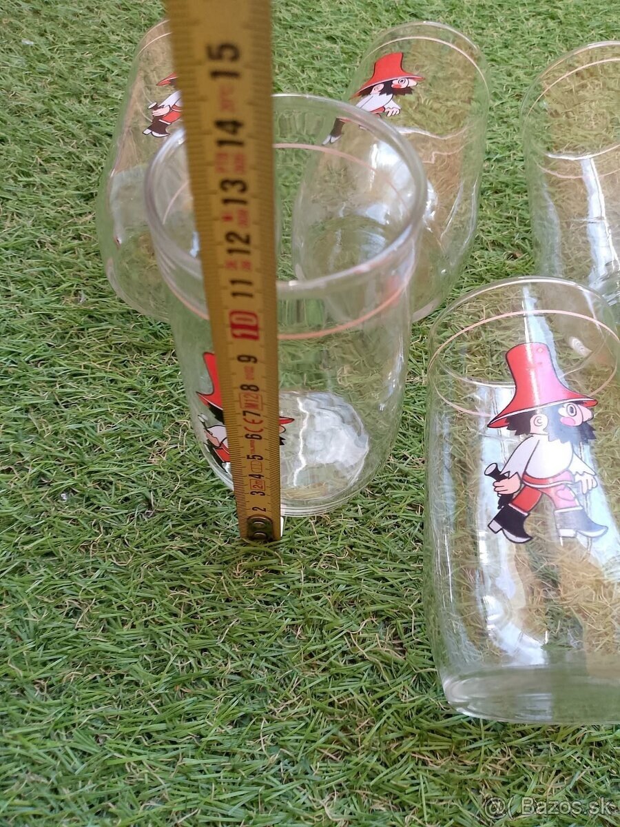 Retro toaletka, poháre rumcajs - 8