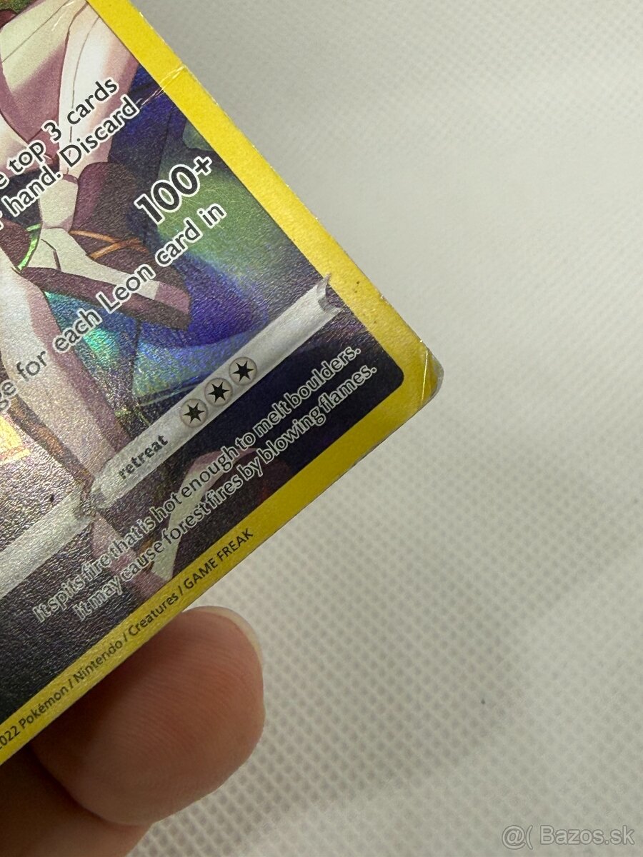 Pokémon karta Charizard TG03– MP – ORIGINÁL - 8