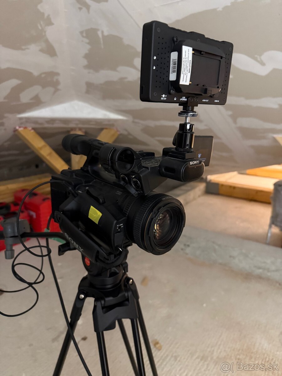 Sony HXR-NX5R – Full HD profi kamera (2 batérie, nabíjačka) - 8