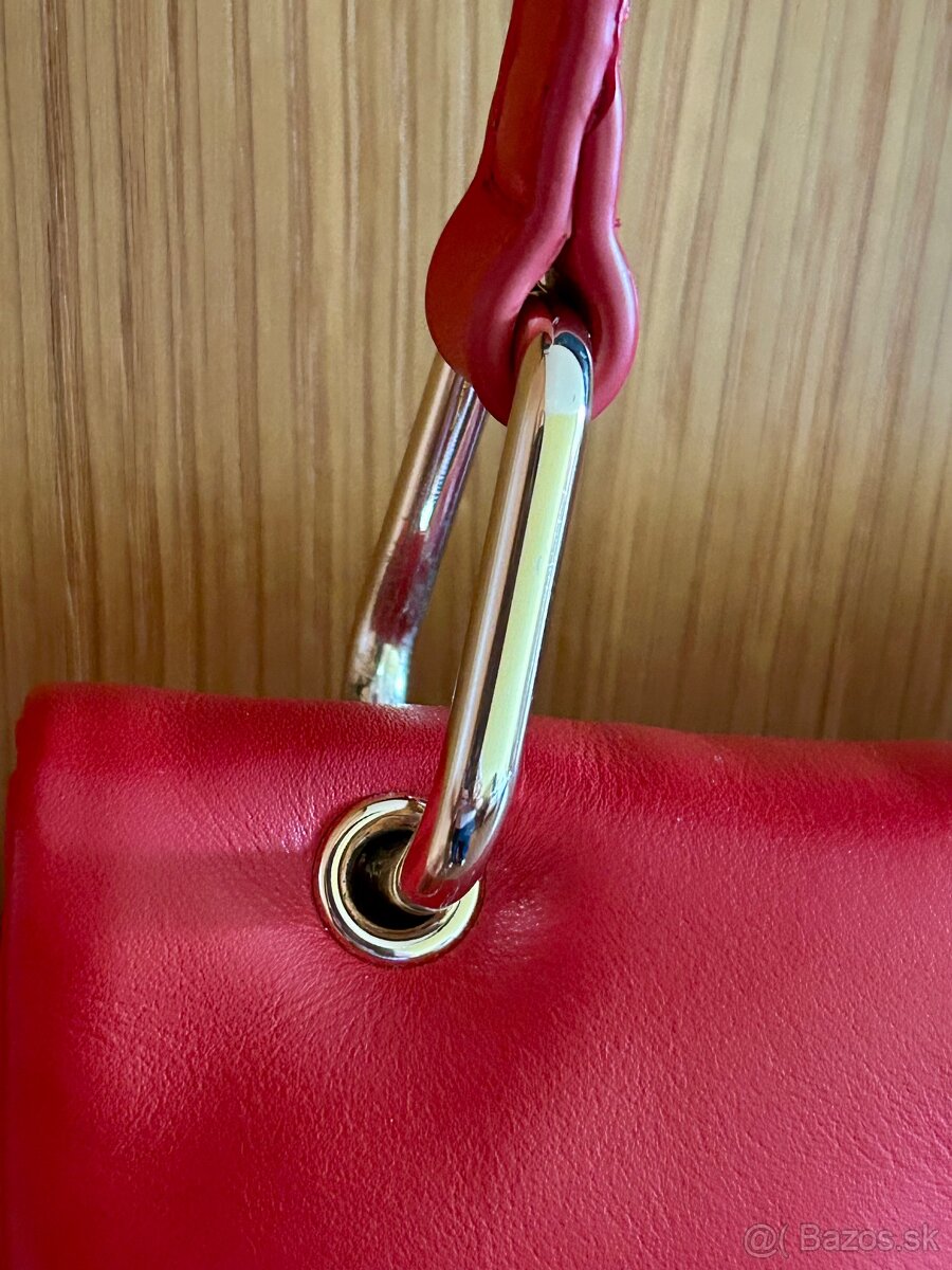 KOŽENÁ CROSSBODY KABELKA zn.TOMMY HILFIGER - 8