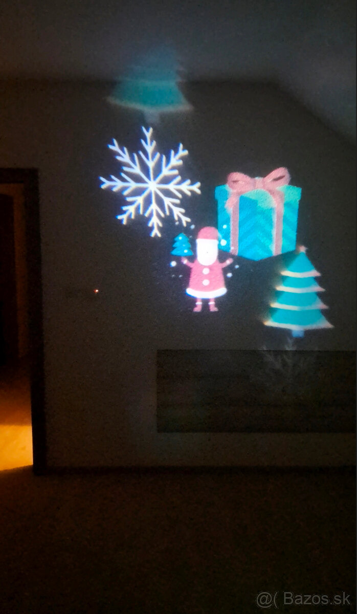 vianocny led projektor - 8