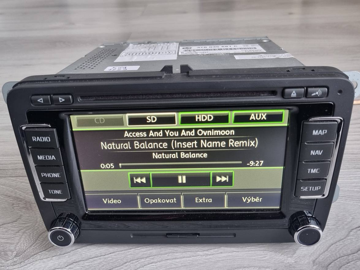 Skoda Columbus 2014 RNS510 Navi LED SSD Mapy V17 2020 - 8