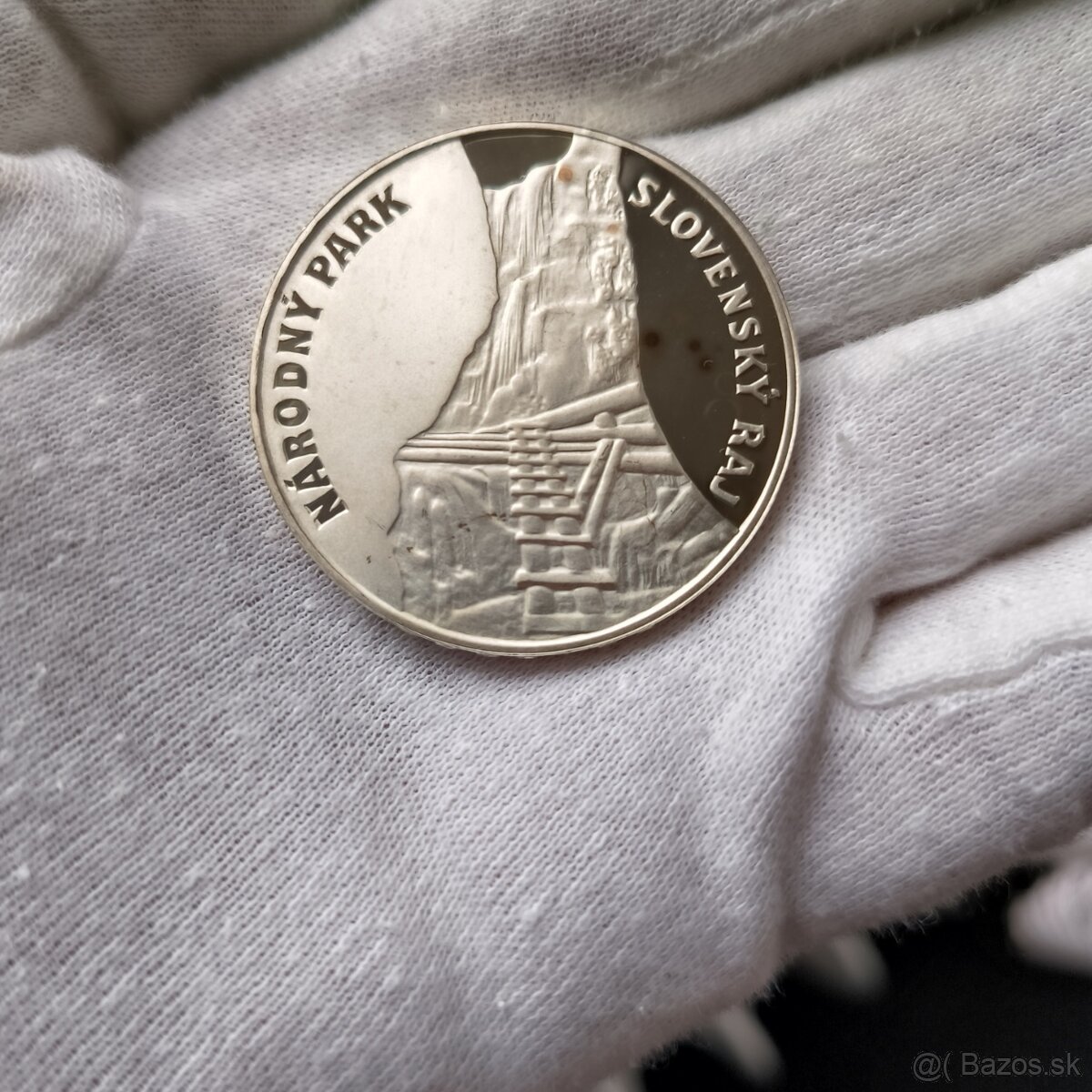 Strieborná minca 500 korún Slovenský Ráj PROOF - 8